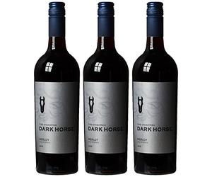 Dark Horse Wines Merlot California Red Wine, 75 ase of 3