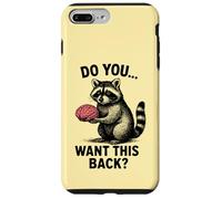 Dark Humor Raccoon Sarcastic Brain Neuroscience Joke Case for iPhone 7 Plus/8 Plus