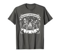 Dark Humor Sayings Dead Can Dance Gothic Enthusiasts T-Shirt, Men, Asphalt Grey, Medium