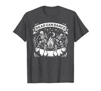 Dark Humor Sayings Dead Can Dance Gothic Enthusiasts T-Shirt, Men, Dark Heather Grey, Medium