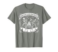 Dark Humor Sayings Dead Can Dance Gothic Enthusiasts T-Shirt, Men, Olive Heather, Small
