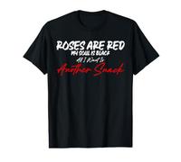 Dark Humor Soul Black Snack Craving Sarcastic Quote Mood Value Graphic T-Shirt