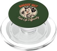 Dark Humor Taste Life Differently Retro Funny Classic PopSockets PopGrip for MagSafe