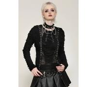 Dark In Love - Punk Metal Distressed Spider - Longsleeve - black - L/XL - 65% Polyester, 35% Viscose,Viscose L/XL