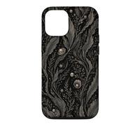 Dark Kelp Forest Ocean Botanical Seaweed Art Case for iPhone 12/12 Pro