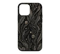 Dark Kelp Forest Ocean Botanical Seaweed Art Case for iPhone 12 mini