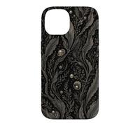 Dark Kelp Forest Ocean Botanical Seaweed Art Case for iPhone 14