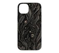 Dark Kelp Forest Ocean Botanical Seaweed Art Case for iPhone 14 Plus