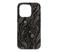 Dark Kelp Forest Ocean Botanical Seaweed Art Case for iPhone 15 Pro