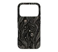 Dark Kelp Forest Ocean Botanical Seaweed Art Case for iPhone 17 Pro