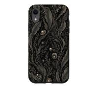 Dark Kelp Forest Ocean Botanical Seaweed Art Case for iPhone XR