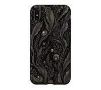 Dark Kelp Forest Ocean Botanical Seaweed Art Case for iPhone XS Max