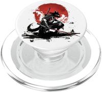 Dark Kitsune Japanese Fox Yokai Aesthetic PopSockets PopGrip for MagSafe
