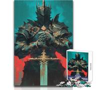 Dark Knight 1000 Piece Jigsaws for Teenagers Logical Thinking Development Game Great Gift for Meaningful Moments Size 38x26cm