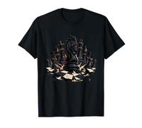 Dark Knight Chess Apocalypse Crashing Board T-Shirt