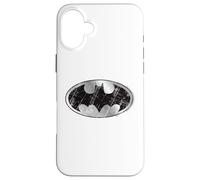 Dark Knight Emblem Batman Logo Distressed Vintage Case for iPhone 16 Plus