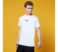 Dark Knight Embroidered T-Shirt - White - L