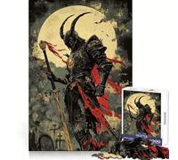 Dark Knight Graveyard Jigsaw Puzzles for Teenagers 1000 Pieces Memory Train Fine Thick Home Game Birthday Present (50x75cm)
