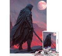 Dark Knight on Lava Cliffs for Adults 1000 Piece Jigsaw Puzzle Great Gifts Stress Reliever Toy Wall Decor for 14+ Puzzle Game Offered (38x52cm)