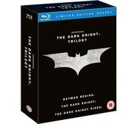 DARK KNIGHT TRILOGY BLU RAY LIMITED EDITION BOX SET RISES BATMAN BEGINS NEW UK