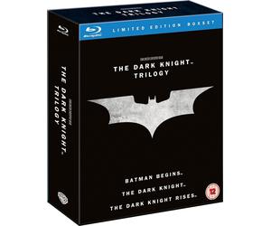 DARK KNIGHT TRILOGY BLU RAY LIMITED EDITION BOX SET RISES BATMAN BEGINS NEW UK