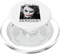 Dark Knight Why So Serious Joker Face Art PopSockets PopGrip for MagSafe