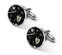 Dark Knights Swords Shields Cuff Link Shirt Mens Cufflink Alloy Round Tuxedo Cufflinks for Wedding Groomsmen Gifts