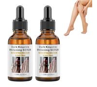 Dark Knuckle Whitening Serum, Dark Correcting Serum For Knees And Elbows, Brightening Body & Foot & Hand Knuckle Lightweight Body Serum, Reduces Hyperpigmentation For All Skins (2PC)