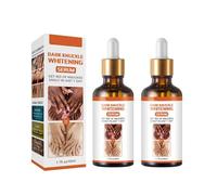 Dark Knuckles Remover From Hand, Dark Knuckle Brightening Serum, Brightening Tones Moisturizing Rejuvenation, Skin Lightening Serum for Undеrаrms, Elbows, Knees (50ml, 2)