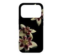 Dark Lily Floral Orchid Y2K Botanical Moody Flower Aesthetic Case for iPhone 17 Pro