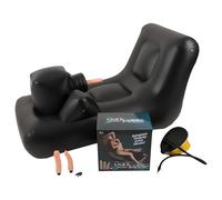 Dark Magic - Battery-Operated Pleasure Machine with Bed (Black)