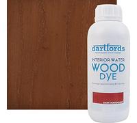 Dark Mahogany Interior Water Based Wood Dye 1 Litre Bottle