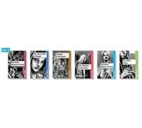 Dark Man Reading Books Set 2