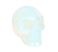 Dark Matter Opalite Skull Crystal Something Different White One Size