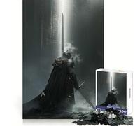 Dark Medieval Knight Jigsaw Puzzles 1000 Pieces for Teenagers Logic Boost Snug Joint Home Fun Premium Gift (38x26cm)