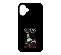 Dark Mermaid Gothic Siren Haunted Sea Witch Undead Ocean Case for iPhone 16 Plus