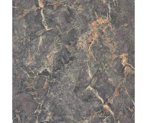 Dark Mineral Grey Stone Effect Wallpaper - Metallic Bronzer Modern Contemporary Feature Wall - Textured Vinyl