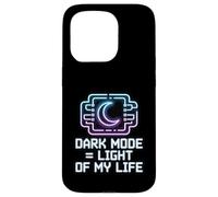 Dark Mode Is The Light Of My Life - Web Developer Case for iPhone 15 Pro