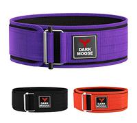 Dark Moose Self-Locking Weight Lifting Belt for Men Women Premium Gym belt Lifting Support Olympic Lifting Athletes Deadlift Squats Functional Training Fitness Powerlifting (XXL, Purple)