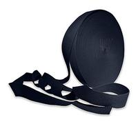 Dark Navy Blue 25mm Webbing 1 Inch Heavy Duty Belt Strap Upholstery Strapping Super Strong Cotton Polyester Blend for Bag Making Replacement Rucksack Backpack Luggage Straps Belts (40 Meters)