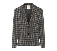 Dark Navy Check Blazer Jacket - female - Part Two - Blazers - Multicolor - S - Jackets S
