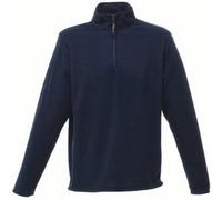 (Dark Navy, XXL - Chest 46-48" (117-122cm)) Regatta Professional Mens Micro Lightweight Half Zip Fleece Top