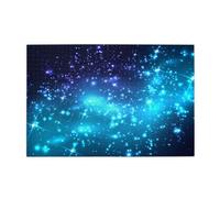 Dark Night With Stars And Galaxy Vector Image1000 Piece Jigsaw Puzzles for Adults, Wooden Jigsaw Puzzle