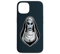 Dark Nun Satanic Horror Halloween Trick or Treats Unholy Nun Case for iPhone 13