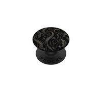 Dark Octopus Kelp Forest Ocean Botanical Art PopSockets Adhesive PopGrip