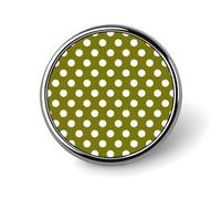 Dark Olive Polka Dot Print Pins for Backpack - Enamel Pins Cute Jacket Coat Hat Bags Badge Pin, Funny Novelty Unique Button Pin Women Men Fashion Jewelry Accessories