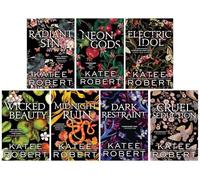 Dark Olympus Series By Katee Robert 7 Books Collection Set: Book 1-7 (Neon Gods, Electric Idol, Wicked Beauty, Radiant Sin, Cruel Seduction, Midnight Ruin & Dark Restrain)