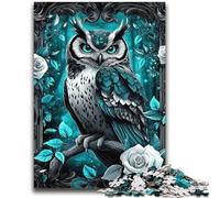 Dark Owl 2000 Piece Jigsaw Puzzle for Adults And Teenagers,Staycation Kill Time Every Piece Is Unique - Challenging Family Fun Game (70X100cm)