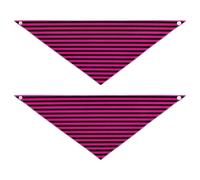 Dark Peach Black Strips Horizontal dog grooming bandanas bulk Adjustable Pet Scarf for Boy and Girl Cute Pet Holiday Accessories Decor for Dogs Cats L