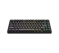 Dark Project ALU TERRA NOSTRA R2 (Black) - Wired Mechanical Gaming Keyboard | ANSI ENG | Hotswap | G3MS Moonstone Greased Switches & Stabilisers | Flex Gasket Mount | Aluminum | 75% (81 Keys) | RGB